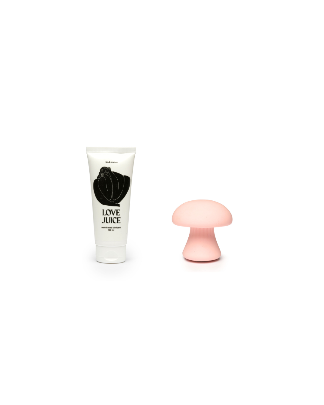lyserød vibrator svampeform